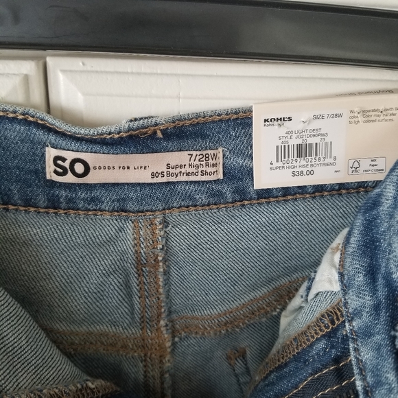 SO Super High Rise 90's Boyfriend Denim Jeans - Picture 4 of 4